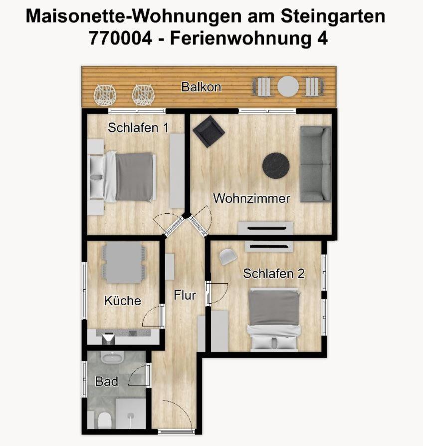 Maisonette-Wohnungen Am Steingarten - Ferienwohnung 4 Wangerooge Εξωτερικό φωτογραφία